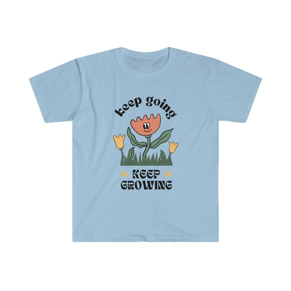 "Keep Going Keep Growing" T Shirt - Picture 5 of 14